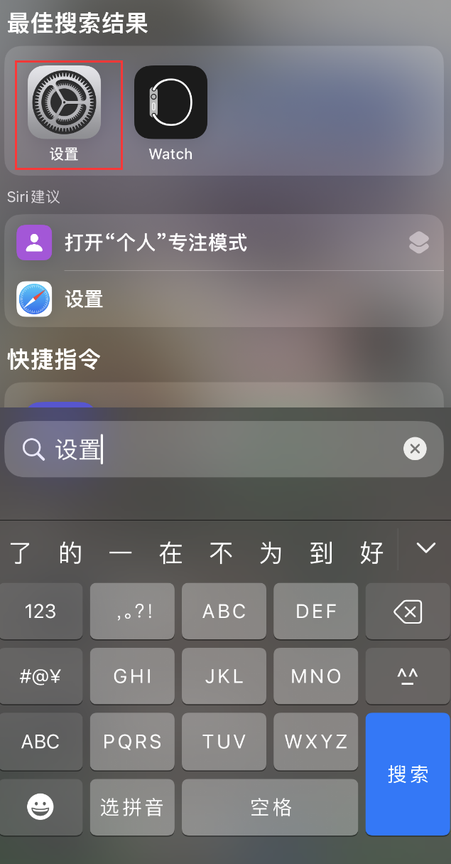 西区苹果手机维修分享：iPhone 找不到“设置”或“App Store”怎么办？ 