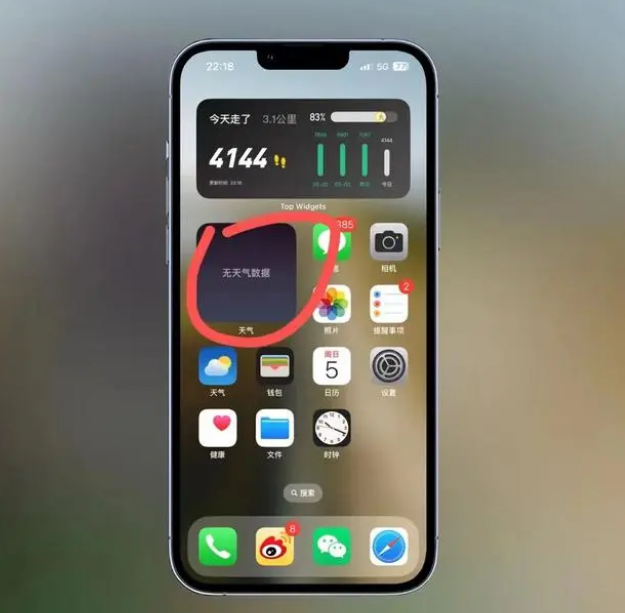 西区苹果手机维修分享:iOS16主屏幕天气小组件无法正常工作怎么办？ 
