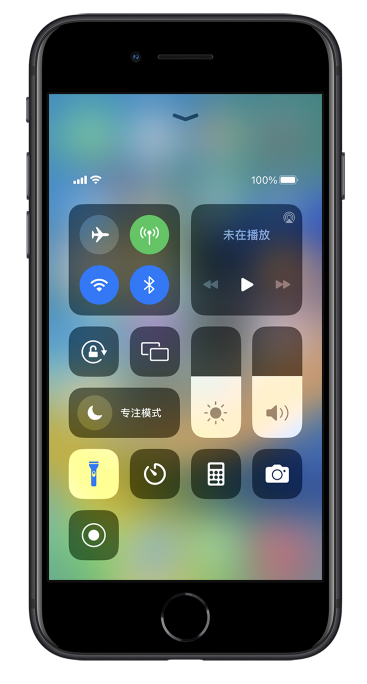 西区苹果14维修分享苹果iPhone 14 Pro手电筒开启方法 