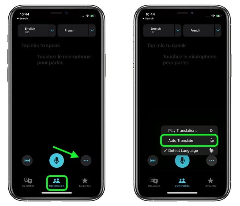 西区苹果手机维修分享iOS 15 “翻译” App 新改进 